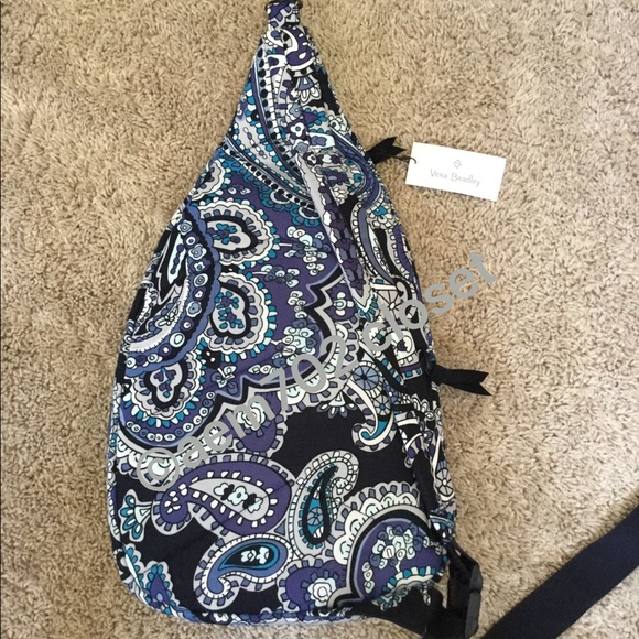 NWT VERA BRADLEY SLING BACKPACK - Picture 2 of 5